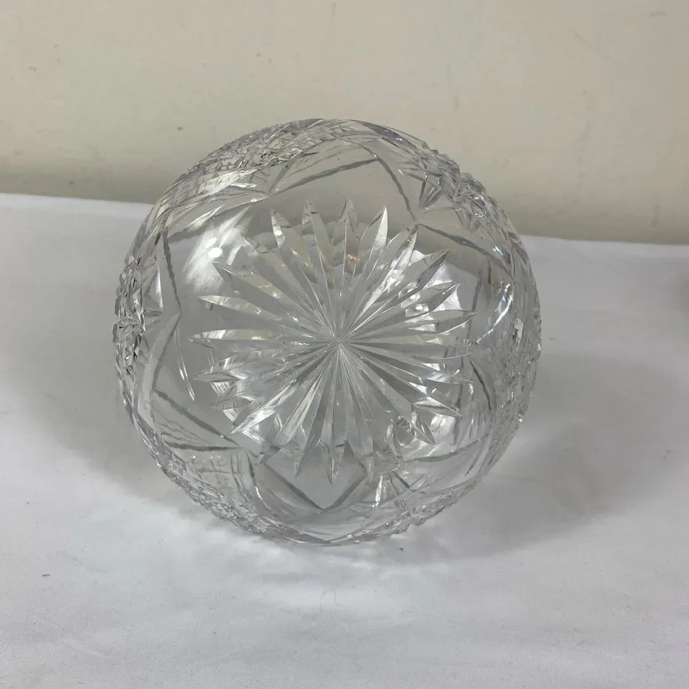 American Cut Glass ABP Edwardian 1901 -1910 antique carafe